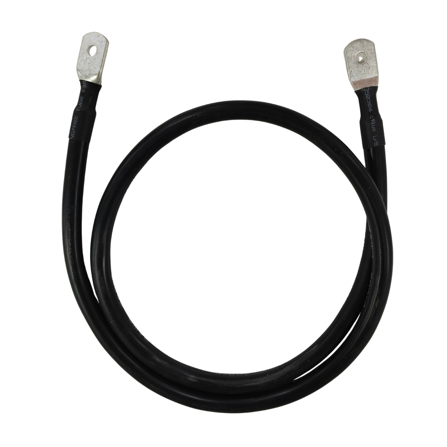 SILICONE WIRE 3AWG BLACK WITH (SC50-6LUGS)1000MM